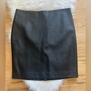 J.Crew size 16 faux leather skirt